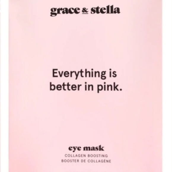 Grace & Stella Everything Is Better in Pink Eye Masks--12 Pairs - Picture 2 of 6